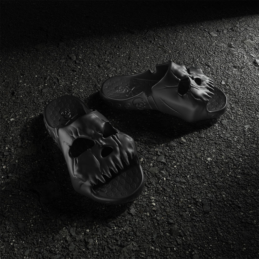 ☠️Skull slippers ☠️ ✨Super Soft Silent and Anti-slip Sole✨