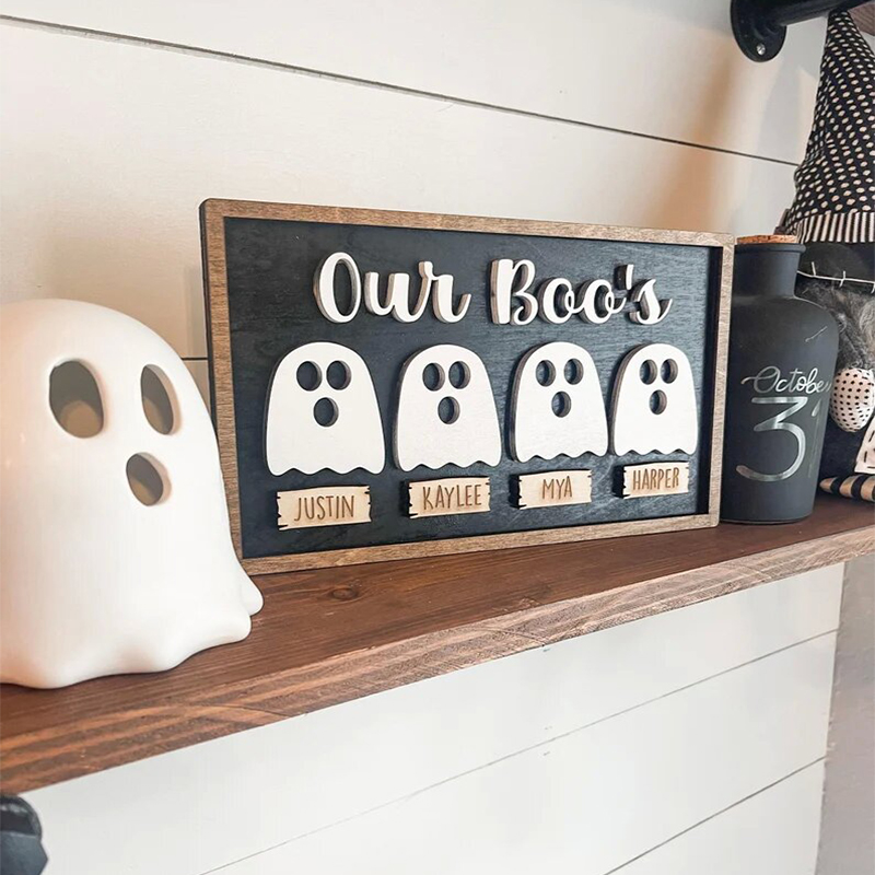 Custom spooky home halloween decorations