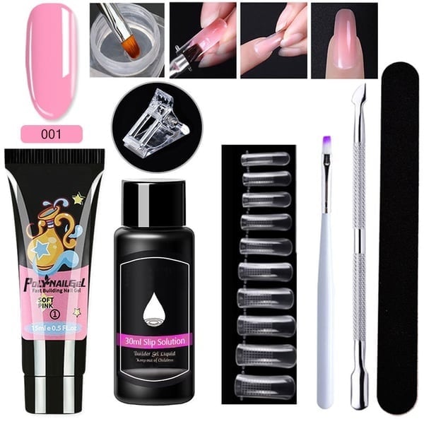 (🔥Last Day Promotion 49% OFF) Luxury Polygel Nail Kit - BUY 3 FREE SHIPPING