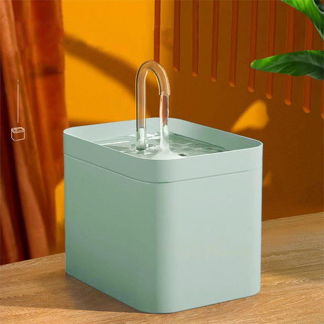 😺Cat water dispenser automatic circulation flow mute water dispenser?