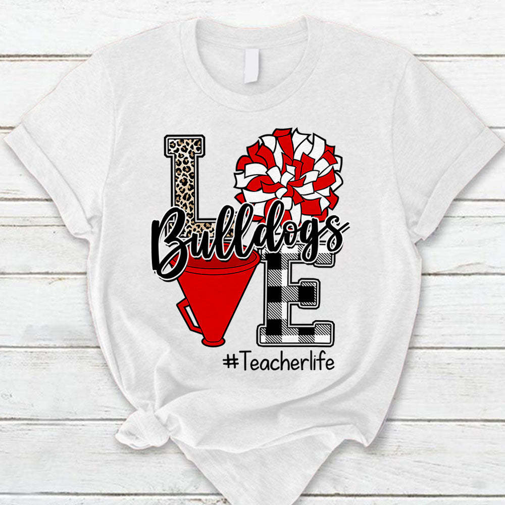 Personalized Shirt Love School Spirit Mascot Teacher Life Sport Shirt For Teacher Hk10 Trhn