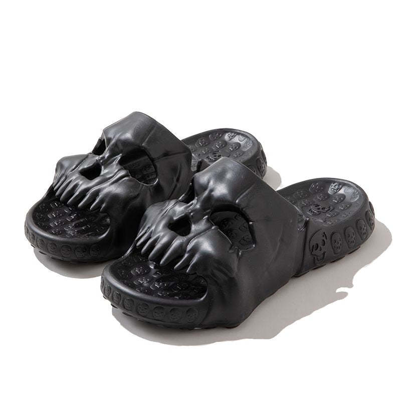 ☠️Skull slippers ☠️ ✨Super Soft Silent and Anti-slip Sole✨