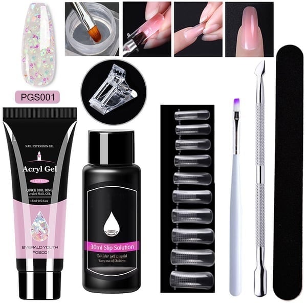 (🔥Last Day Promotion 49% OFF) Luxury Polygel Nail Kit - BUY 3 FREE SHIPPING