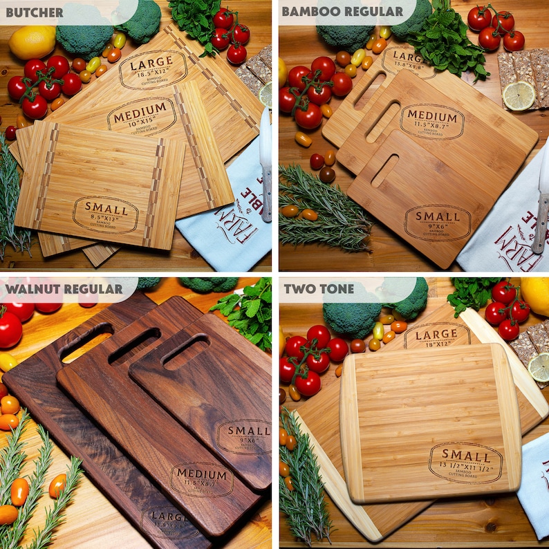 Cutting Board Personalized - Personalized Gifts - Wedding Gifts, Custom Cutting Boards | Anniversary, Housewarming, Engagement Gifts