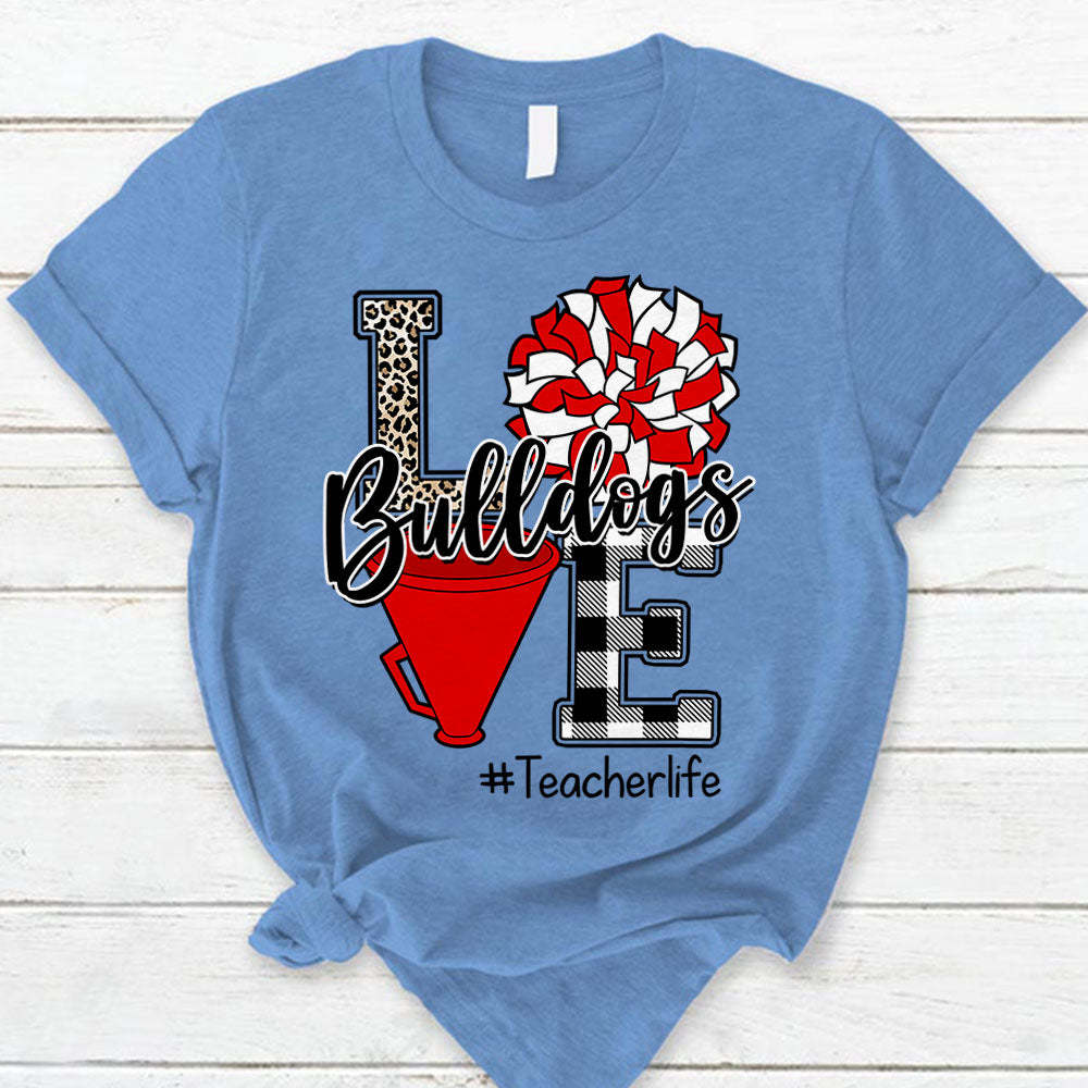 Personalized Shirt Love School Spirit Mascot Teacher Life Sport Shirt For Teacher Hk10 Trhn