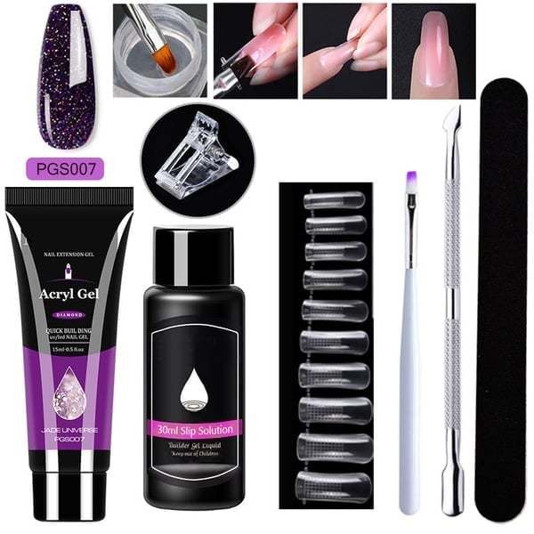 (🔥Last Day Promotion 49% OFF) Luxury Polygel Nail Kit - BUY 3 FREE SHIPPING