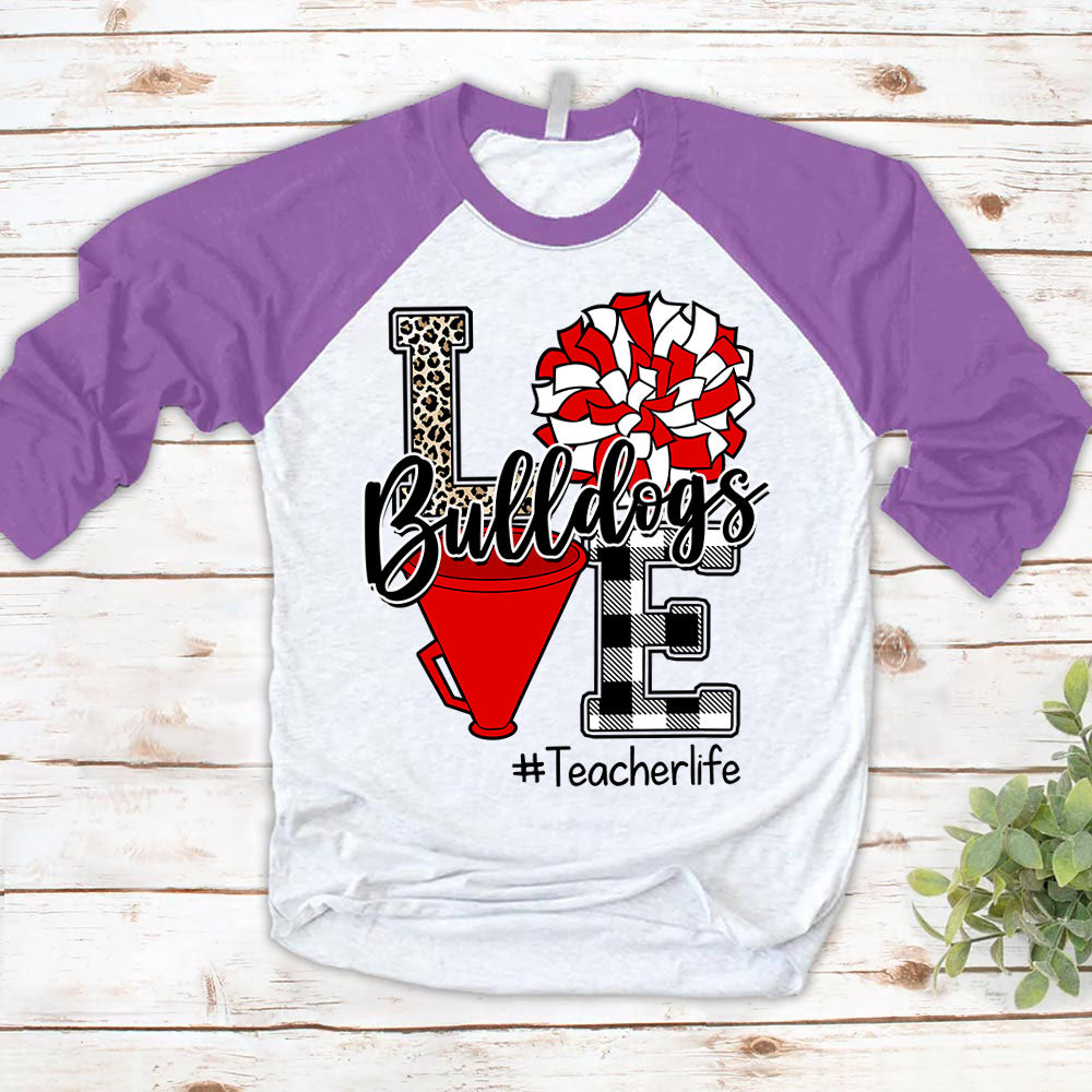 Personalized Shirt Love School Spirit Mascot Teacher Life Sport Shirt For Teacher Hk10 Trhn