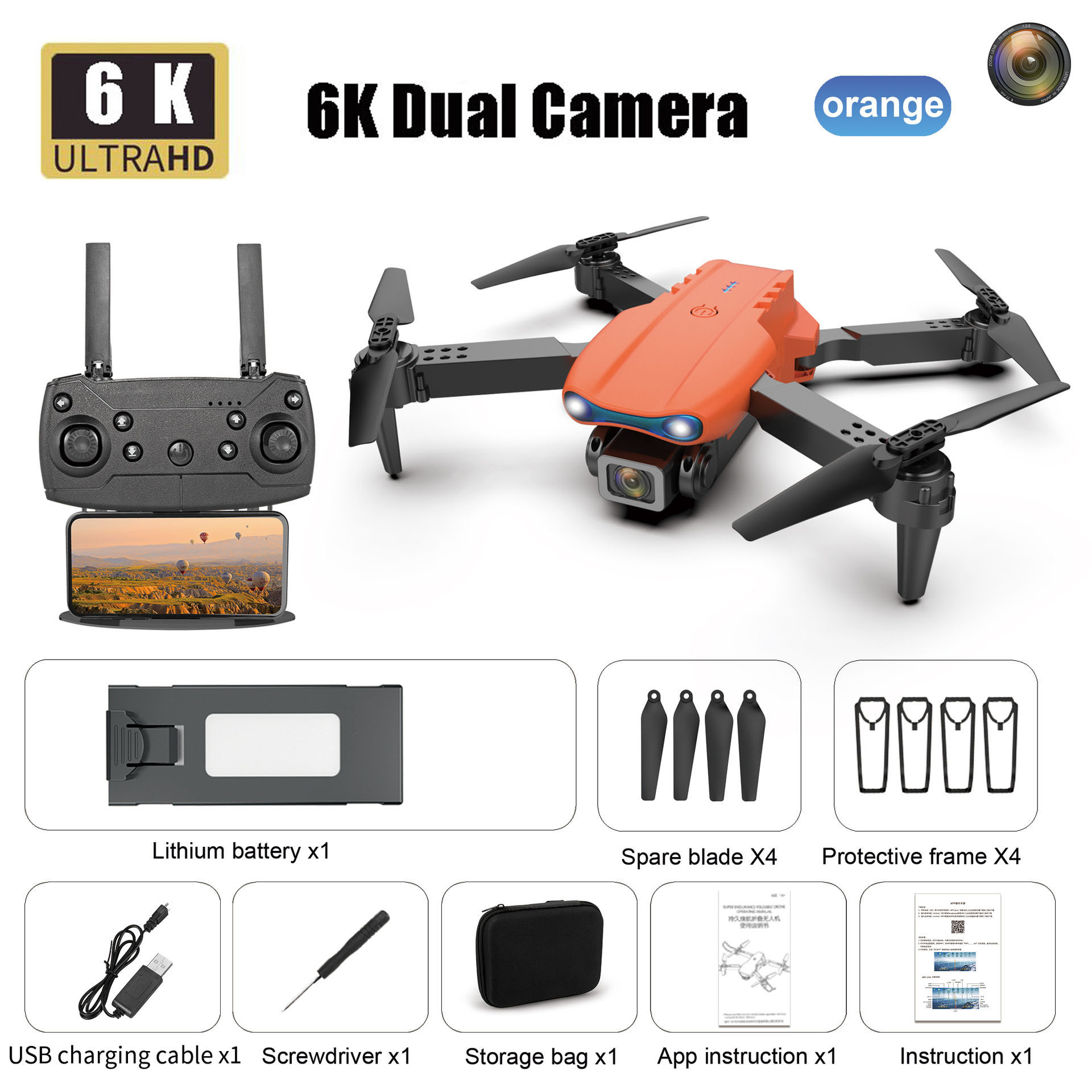 🔥Clearance Sale🔥2023 Latest Drone with 6K UHD Camera
