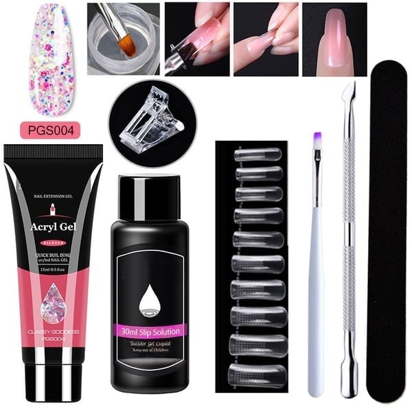 (🔥Last Day Promotion 49% OFF) Luxury Polygel Nail Kit - BUY 3 FREE SHIPPING
