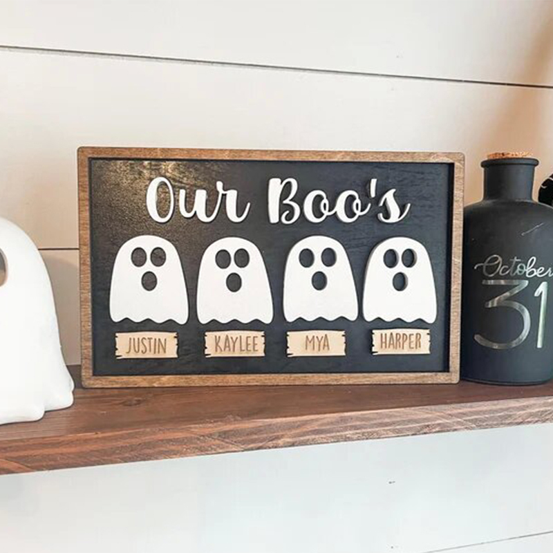 Custom spooky home halloween decorations