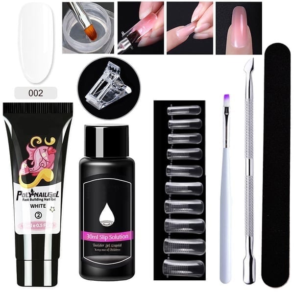 (🔥Last Day Promotion 49% OFF) Luxury Polygel Nail Kit - BUY 3 FREE SHIPPING