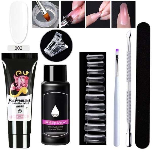 (🔥Last Day Promotion 49% OFF) Luxury Polygel Nail Kit - BUY 3 FREE SHIPPING