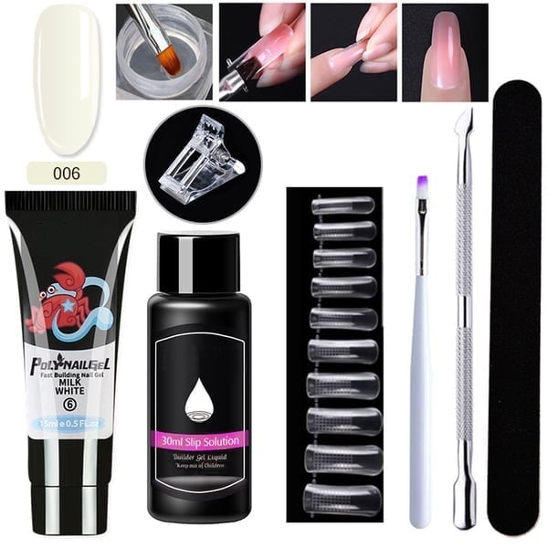 (🔥Last Day Promotion 49% OFF) Luxury Polygel Nail Kit - BUY 3 FREE SHIPPING
