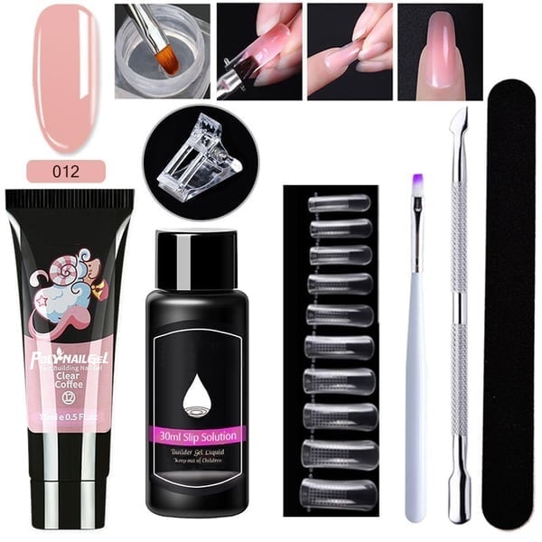 (🔥Last Day Promotion 49% OFF) Luxury Polygel Nail Kit - BUY 3 FREE SHIPPING
