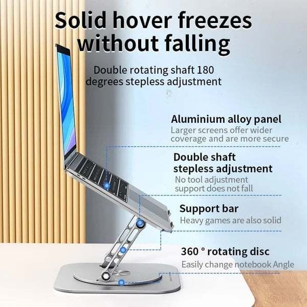 🔥Spring Hot Sale 43% today💥Laptop Stand Aluminum Alloy Rotating Bracket