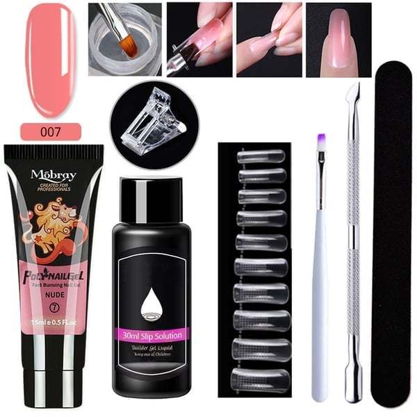 (🔥Last Day Promotion 49% OFF) Luxury Polygel Nail Kit - BUY 3 FREE SHIPPING