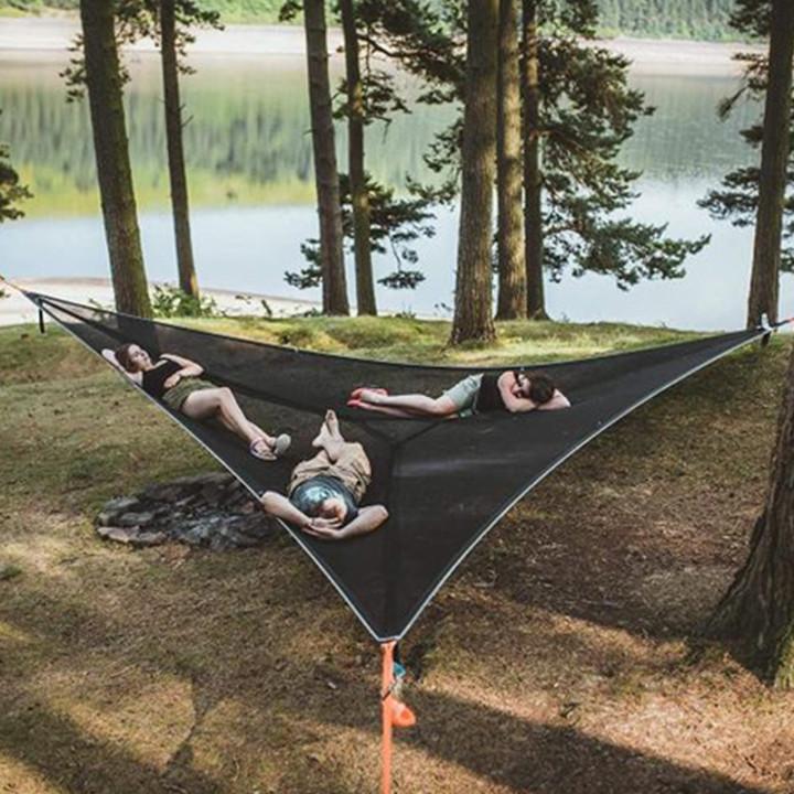 🔥Last Day Promotion 76% OFF🔥MULTI-PERSON HAMMOCK- PATENTED 3 POINT DESIGN🔥