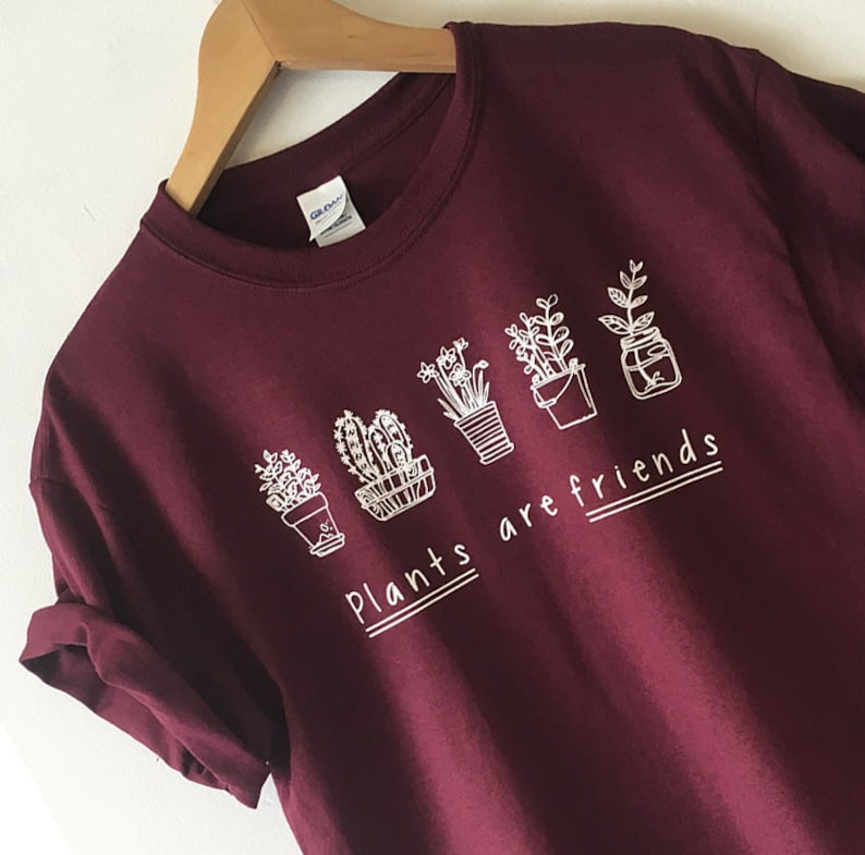 👕Shirt T-Shirt Organic Soft High quality Water based print Great fit Unisex plant shirt plant mom shirt house plants gift👕