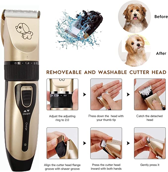 🐕Cordless pet clipper - Grooming Kit🐈