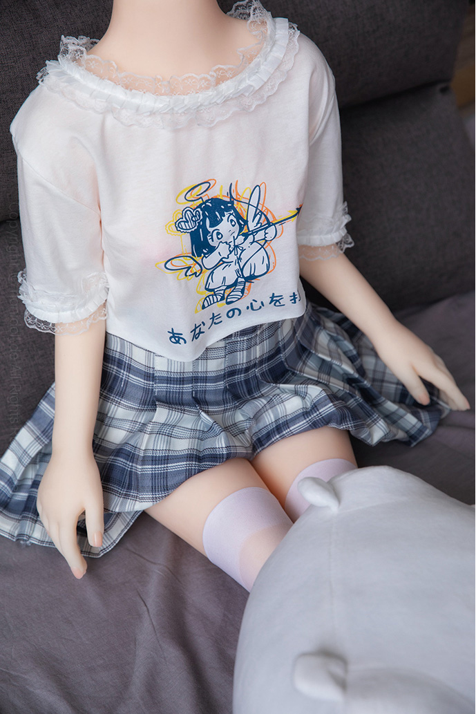 Hanidoll 125cm Kleine Brüste TPE halber Körper Sexpuppe sexspielzeug H2700