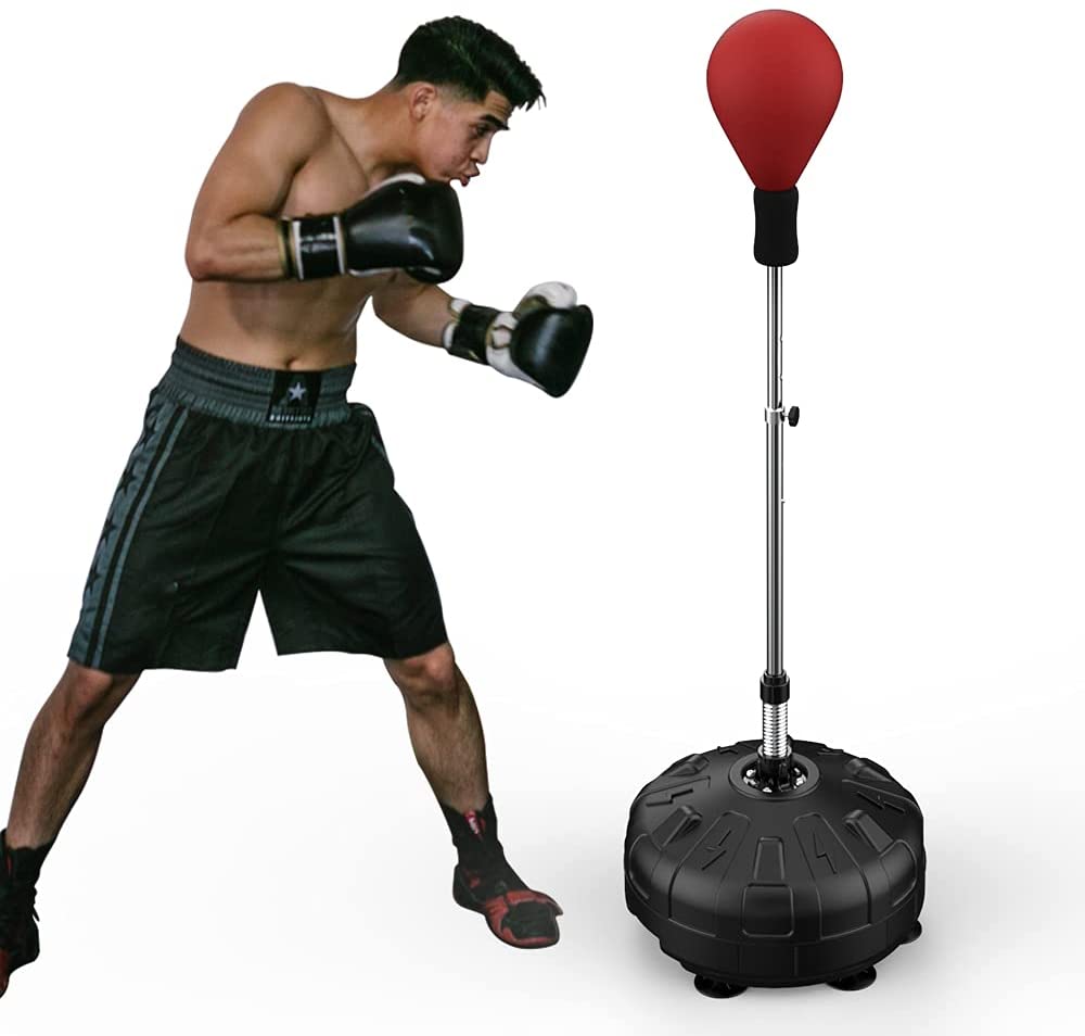 adjustable reflex boxing punch bag