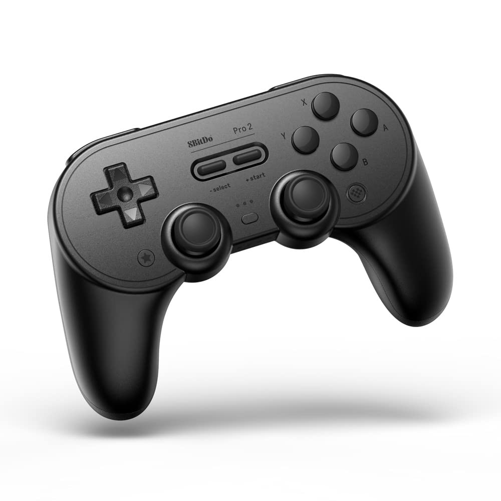 8BitDo Pro 2 Bluetooth Controller for Switch/Switch OLED, PC, macOS, Android, Steam & Raspberry Pi - Nintendo Switch