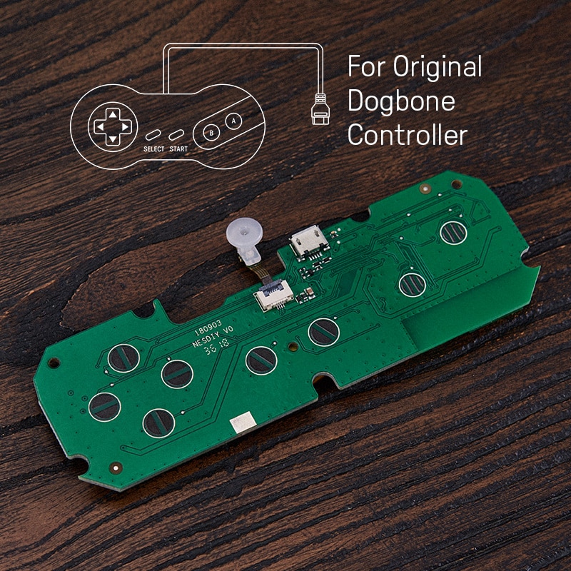 For 8BitDo SEGA SS New FC Game Machine Dogbone Original Handle Bluetooth DIY kit 
