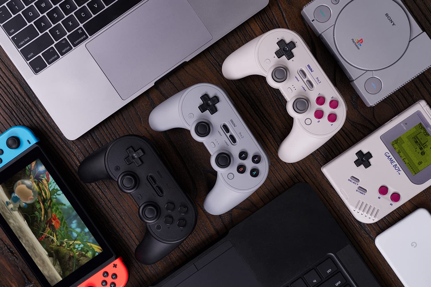 - Includes BONUS Carrying Case C Edition Android/Mac/PC/Switch/NES and SNES Classic Geek Theory 8Bitdo N30 Pro 2 Controller Bundle Updated 2018 Version 