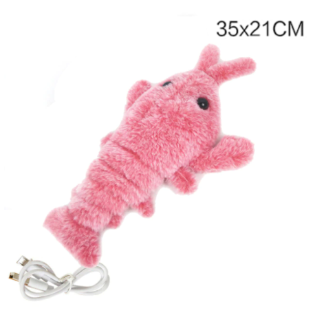 Electric cat toy shrimp