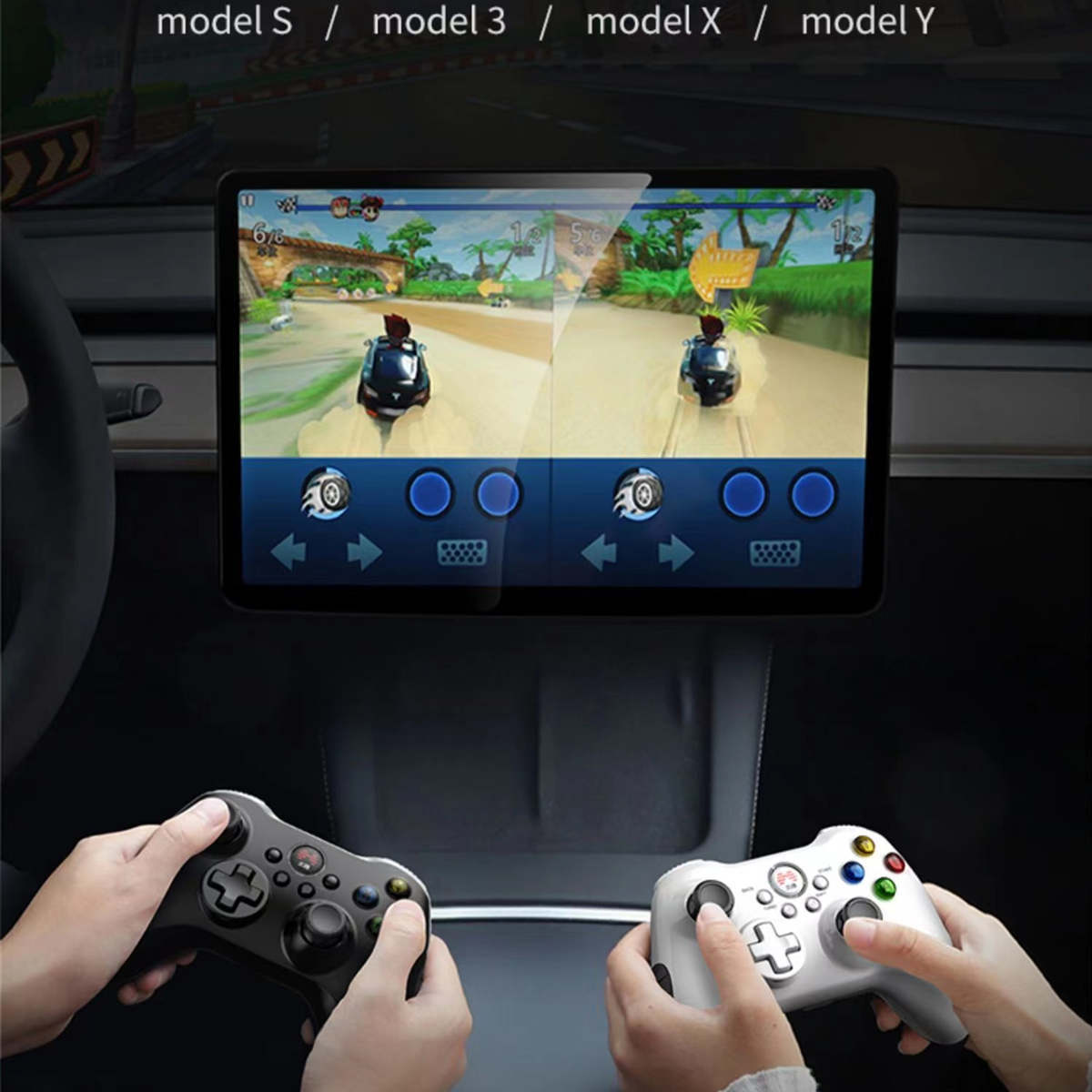 Game Controller for Tesla Model S/3/X/Y
