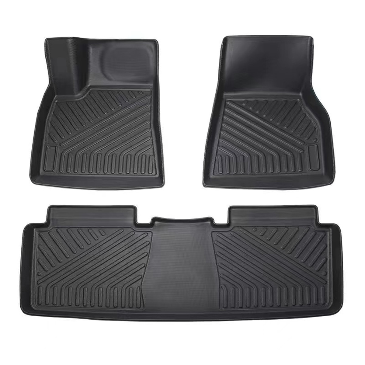 All-Weather TPE Floor Mats suitable for Tesla Model S 2016-2020