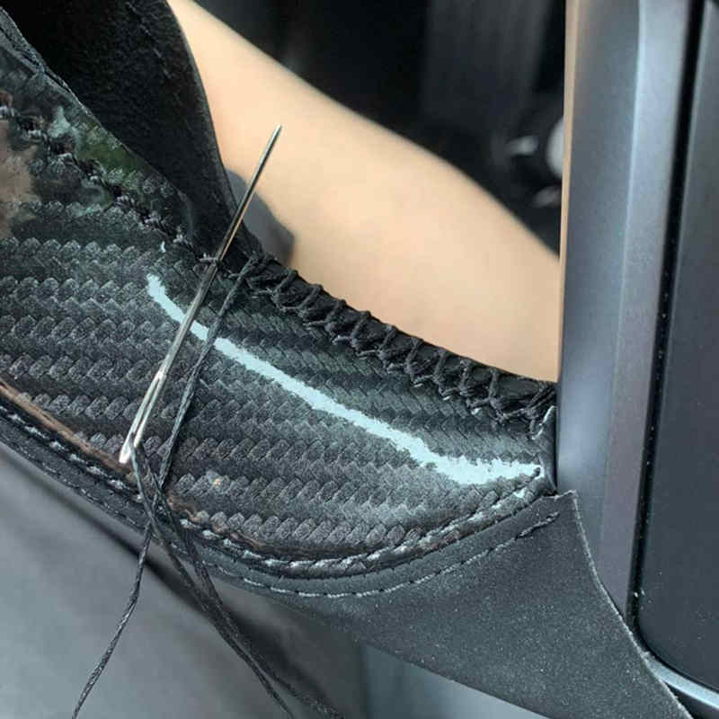 Leather Steering Wheel Cover for Tesla Model S/3/X/Y