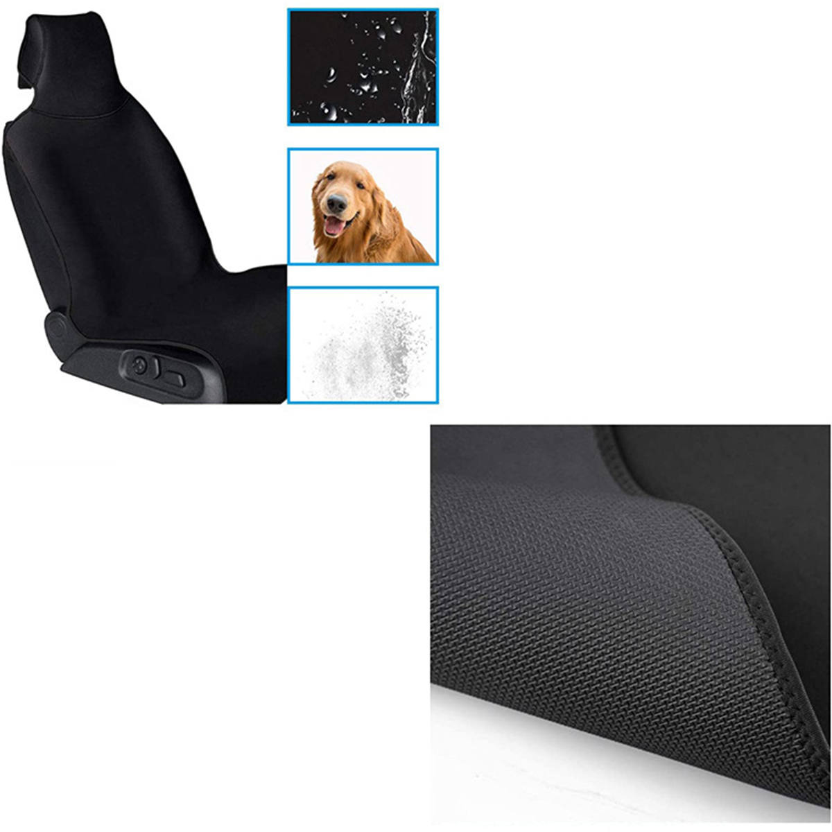 2pcs Pet cushion for Tesla Model 3/Y/S/X 2017-2023
