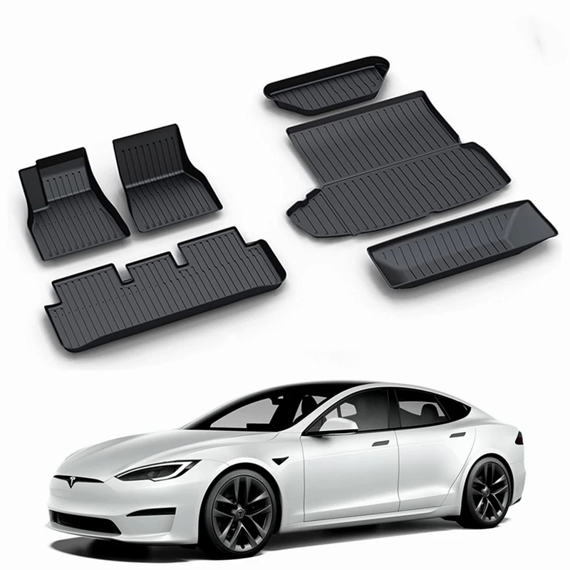 TAPTES All Weather Floor Mats / Carpet Interior Mats for Tesla Model 3 –  TAPTES -1000+ Tesla Accessories