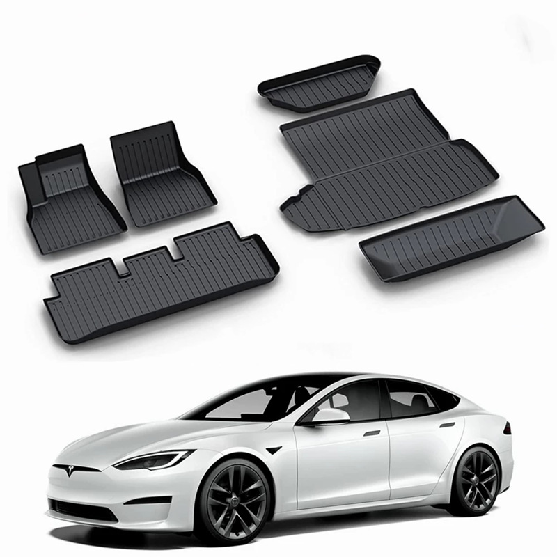 PTE Tesla Model S Floor Mats (2021-2022) Left rudder