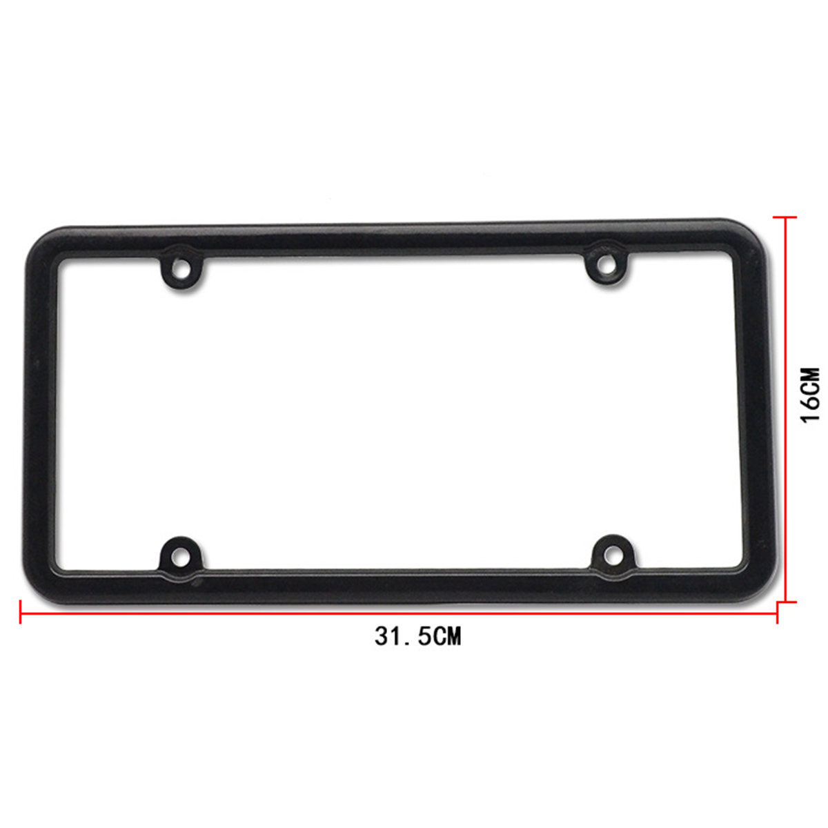 2pcs License Plate Frame for Tesla Model S/3/X/Y
