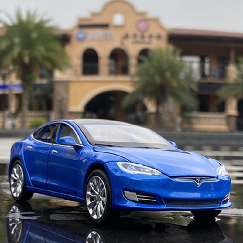 1:32 Tesla Model S Toy Car - Alloy Model