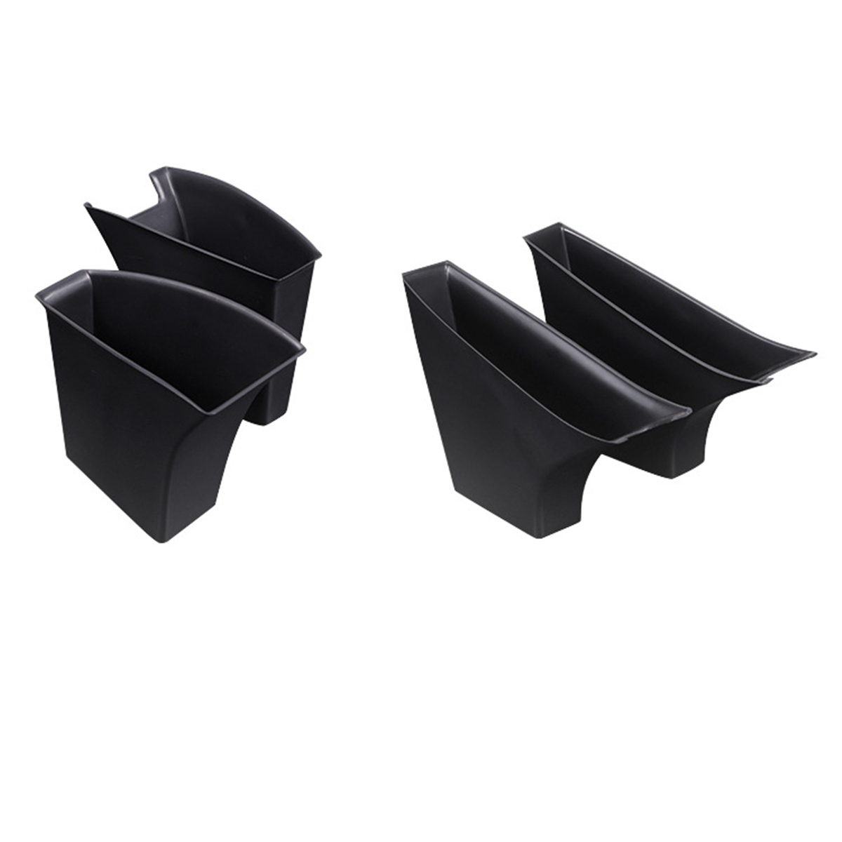 4pcs Door Handle Storage Box for Tesla Model 3/Y( 2017-2023.10)