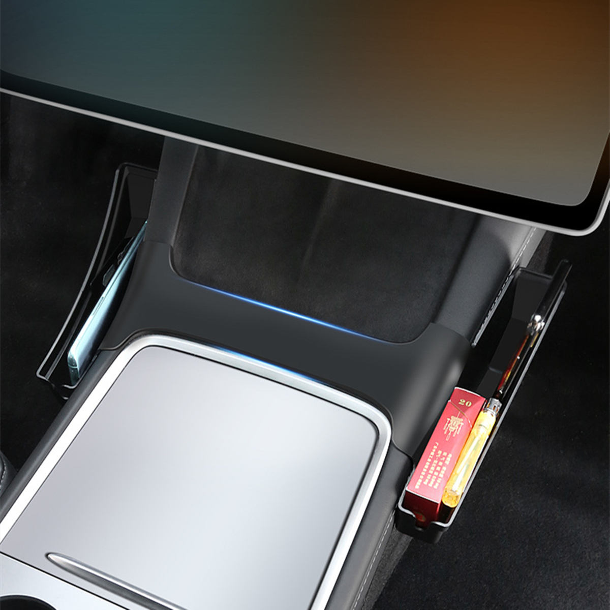Center Control Side Storage Box for Tesla Model 3/Y