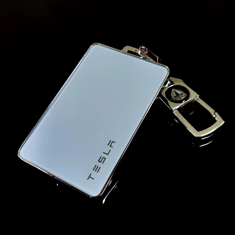Key holder made of zinc alloy for Tesla models S/3/X/Y