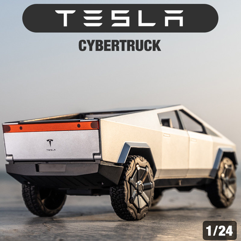 1/24 Tesla Cybertruck Toy Car-TESMAG