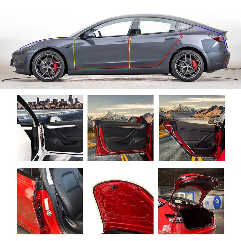 Tesla Model 3 / Y Wind Noise Reduction Kit Gen 2