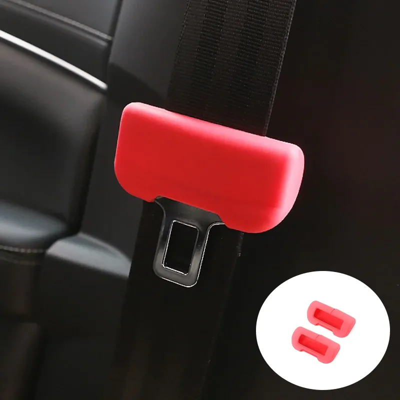 Silicone Seat Belt Buckle Protective Cover for Tesla Model S/3/X/Y