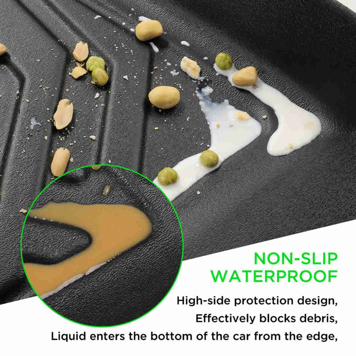 All-Weather TPE Floor Mats suitable for Tesla Model S 2016-2020