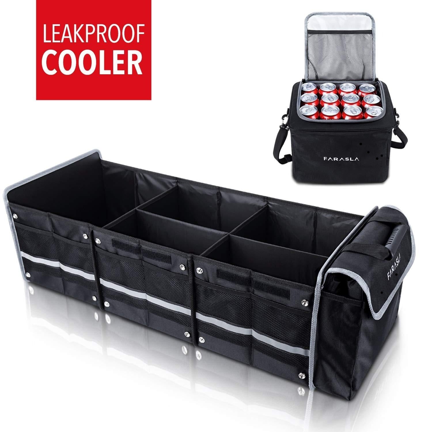 Trunk Organizer With Cooler I Tesla Model 3 Y S X