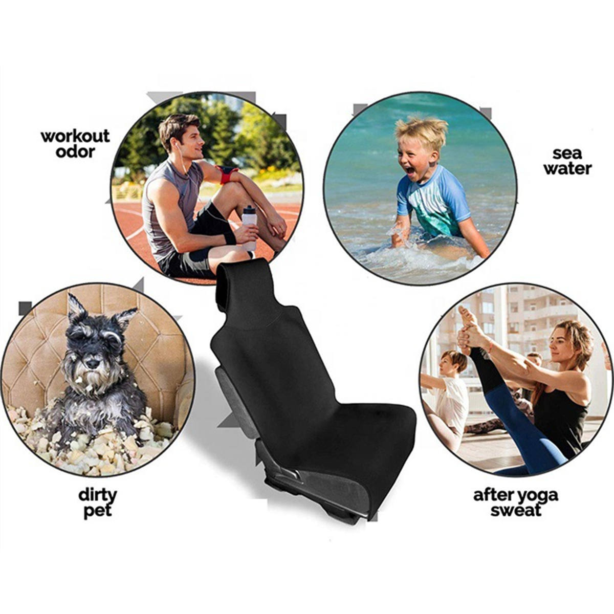 2pcs Pet cushion for Tesla Model 3/Y/S/X 2017-2023