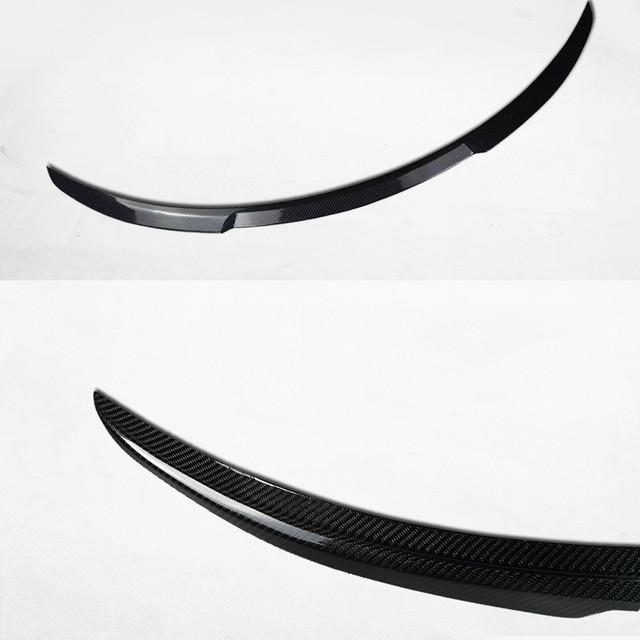 Tesla Model Y Aftermarket Spoiler - Real Molded Carbon Fiber