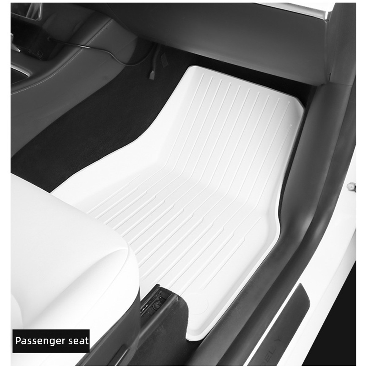 All Weather Floor Mats For Tesla Model Y - Left rudder