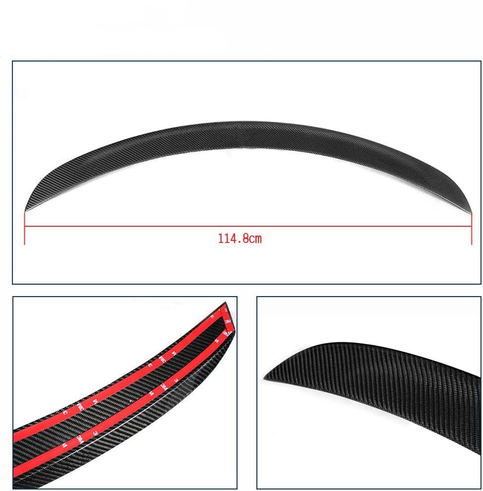 Tesla Model S Carbon Spoiler - Real Molded Carbon Fiber