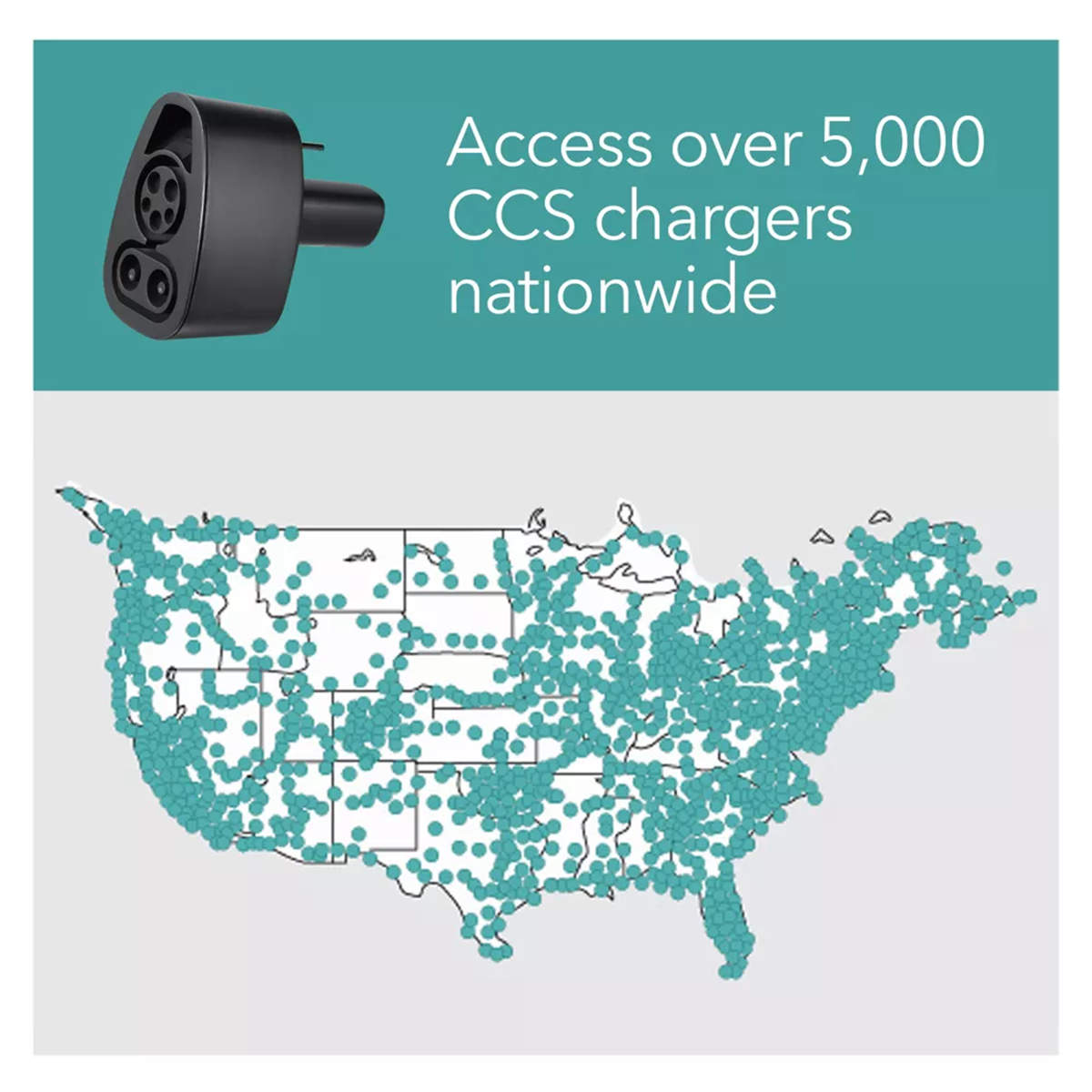 Lectron CCS1 To Tesla Charging Adapter (Balck)